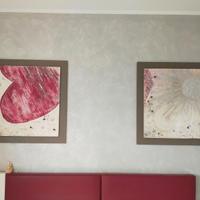 COPPIA DI QUADRI MATERICI