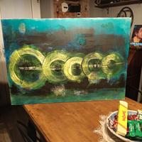 Quadro olio su tela 100x70