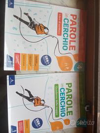 libro di testo parole in cerchio 4 e quaderno mapp