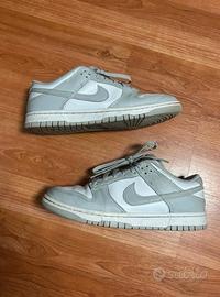 Nike Dunk Low Grigio Bianco 37.5 Nuove