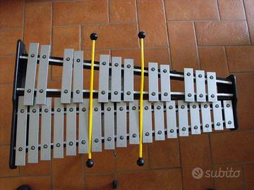 Glockenspiel da studio con scala di due ottave 1/2