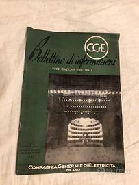 Bollettino CGE 1943 n 4-5 teatro alla Scala