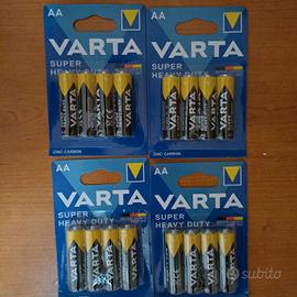 16 Batterie VARTA AA Stilo 1,5V 4 Confezioni  