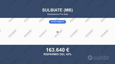 Immobile in asta di 131 m² con box auto a Sulbiate