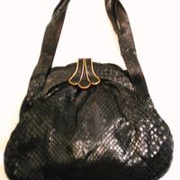 Borsetta pelle di pitone del 1930