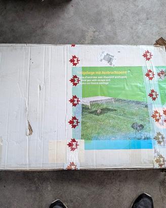 Recinto con blocco antifuga per esterno