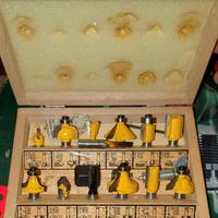 Set di frese per legno 12pz.