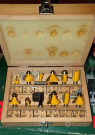 Set di frese per legno 12pz.