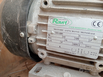 Motopompa elettrica per irrorazione