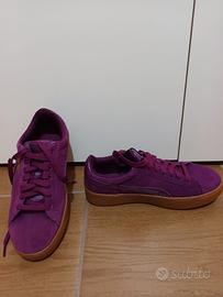Scarpe Puma viola n. 38