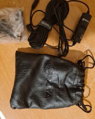 Microfono Lavalier BOYA BY-M1 - Nuovo mai usato