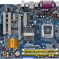 Scheda madre RAM CPU Intel dissipatore socket 775