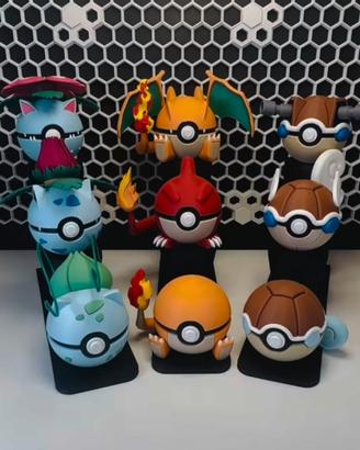 Pokeball stampate 3D