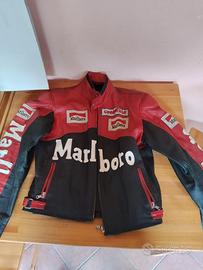 Giubbotto in pelle Marlboro