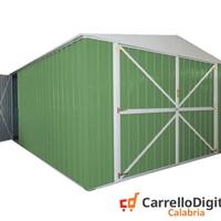 Box auto in Acciaio lamiera 360x514 verde chiaro