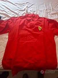 maglietta logo ferrari
