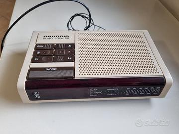 radiosveglia vintage grundig sonoclock 26