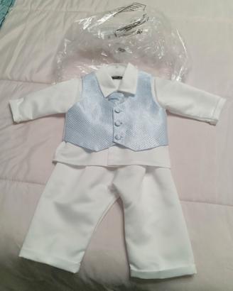 vestito per battesimo 
