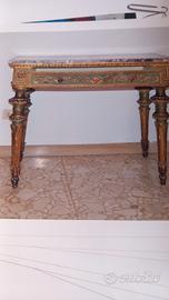 scrivania/consolle 800' con marmo