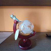 porta grappa mappamondo