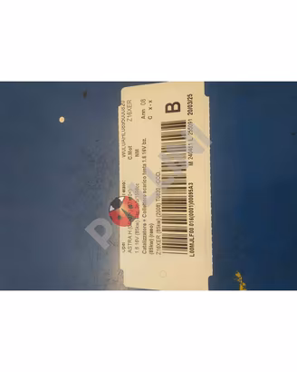 Catalizzatore (reso) opel astra h 2004-10