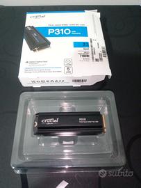 SSD M.2 Con Dissipatore 2 TB Crucial