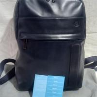 zaino piquadro blue in pelle 