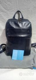 zaino piquadro blue in pelle 