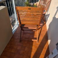 Sedie legno x esterno
