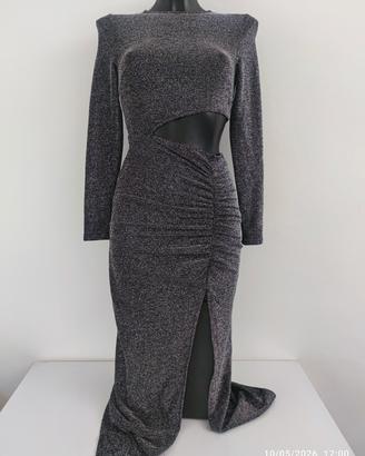 Vestito Maxi Brillantinato Parisian