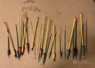 Pesca all inglese galleggianti carpa