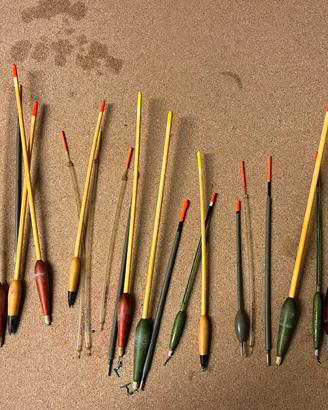 Pesca all inglese galleggianti carpa