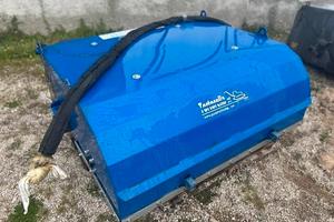 benna spazzatrice per minipala da mt 1.20