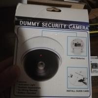 dummy security cam - telecamera finta con led