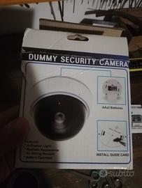dummy security cam - telecamera finta con led