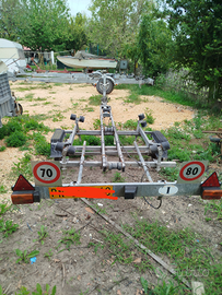 Carrello porta barca
