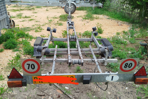 Carrello porta barca