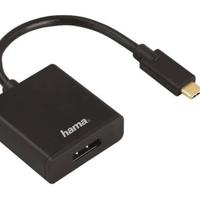 N°2 adattatori "Hama" da USB-C a HDMI, Mac, ecc..