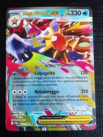 CARTA POKEMON MEGA STARMIE EX DOPPIA RARA