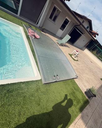 Copertura per piscina interrata