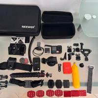 GoPro Hero 11 Black + MicroSD256GB + Kit accessori