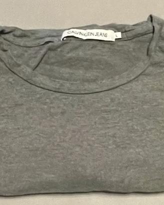 maglietta uomo manica lunga Calvin Klein taglia M