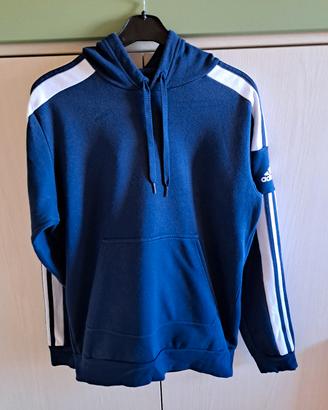 Adidas Felpa con cappuccio blu navy