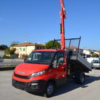 IVECO Daily 35C13 2.3 RIBALTABILE CON GRU HC38 A