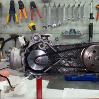 Preparazione blocchi/scooter/moto