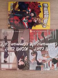 Komi can't communicate 1,2 + My hero academia