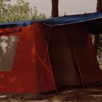 Tenda campeggio vintage