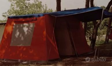 Tenda campeggio vintage