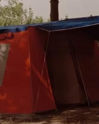 Tenda campeggio vintage