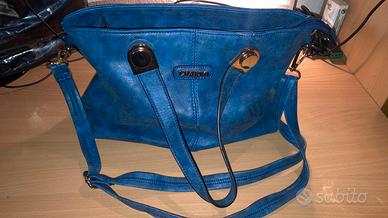 Borsa a spalla/tracolla CHARRO – Blu Avio 